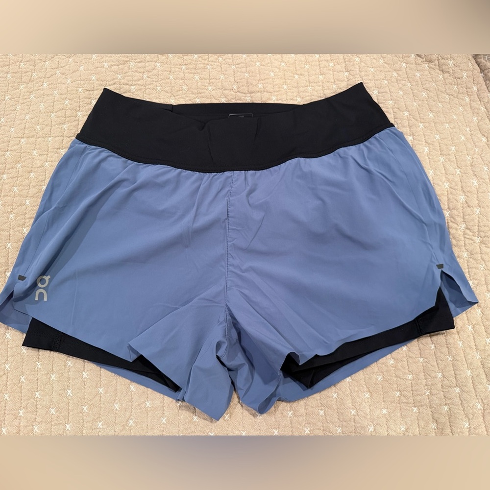 On Running Black Athletic Shorts